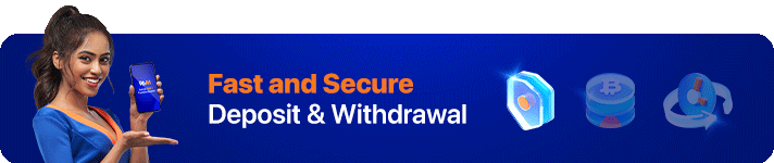 96M Fast and Secure Deposit and Withdrawal